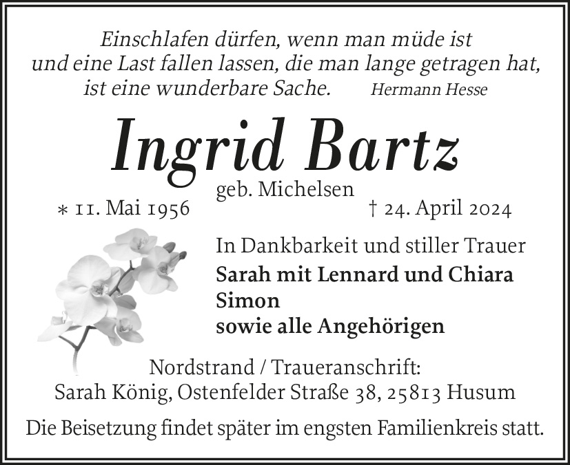 Ingrid Bartz
